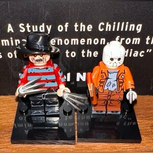 Mini Horror Theme Lego Figures Friday 13th Freddy Krueger Nightmare Elm Street